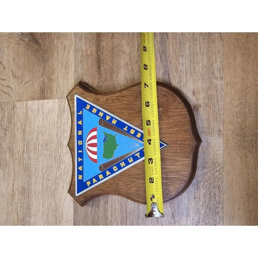 Vintage US NAVY‎ Ship Plaque NATIONAL TEST RANGE Wooden Military Memorabilia